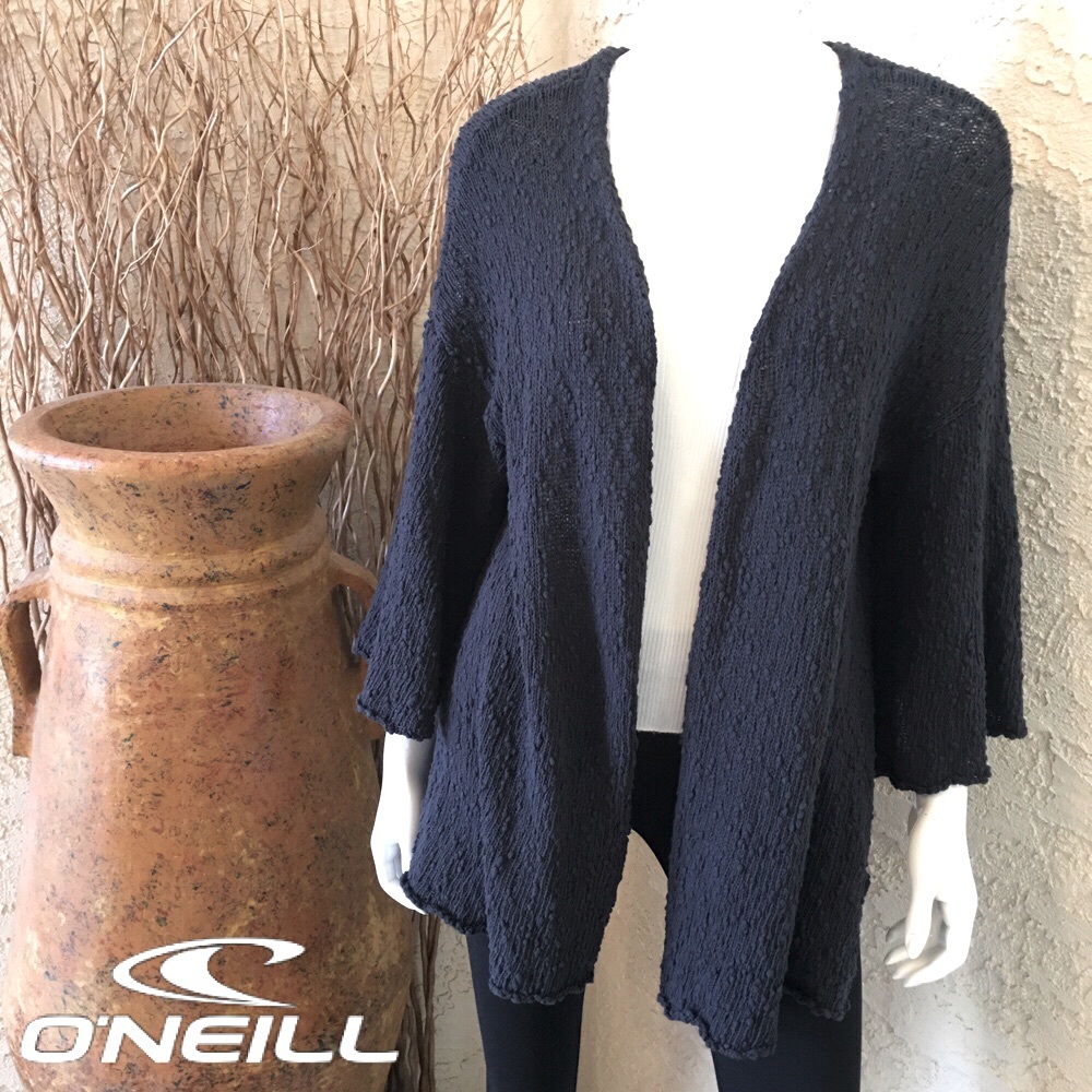 O’NEILL 🌊 Coronado Cotton Cardigan Sweater in Navy | Sz M